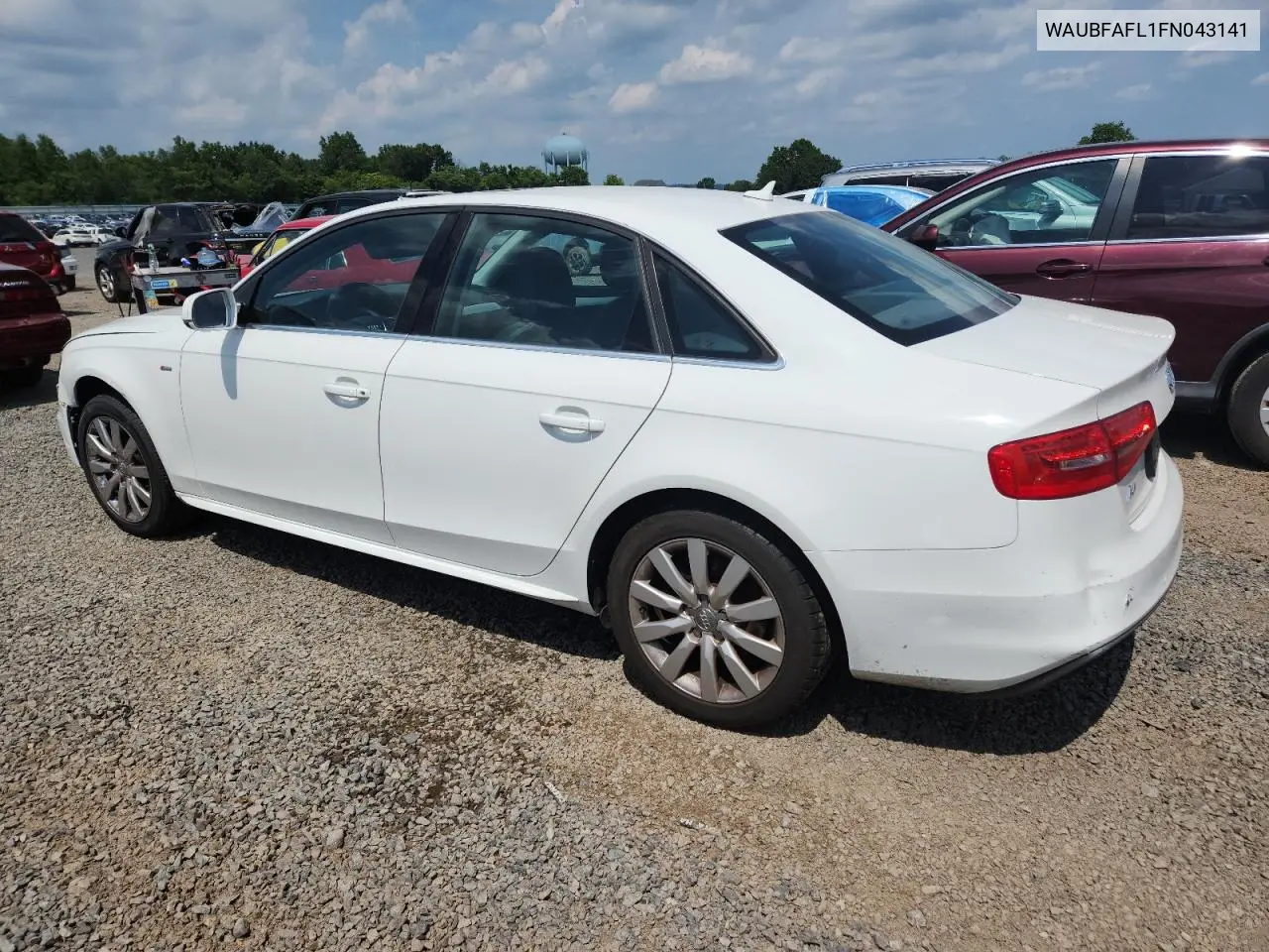 2015 Audi A4 Premium VIN: WAUBFAFL1FN043141 Lot: 64381355