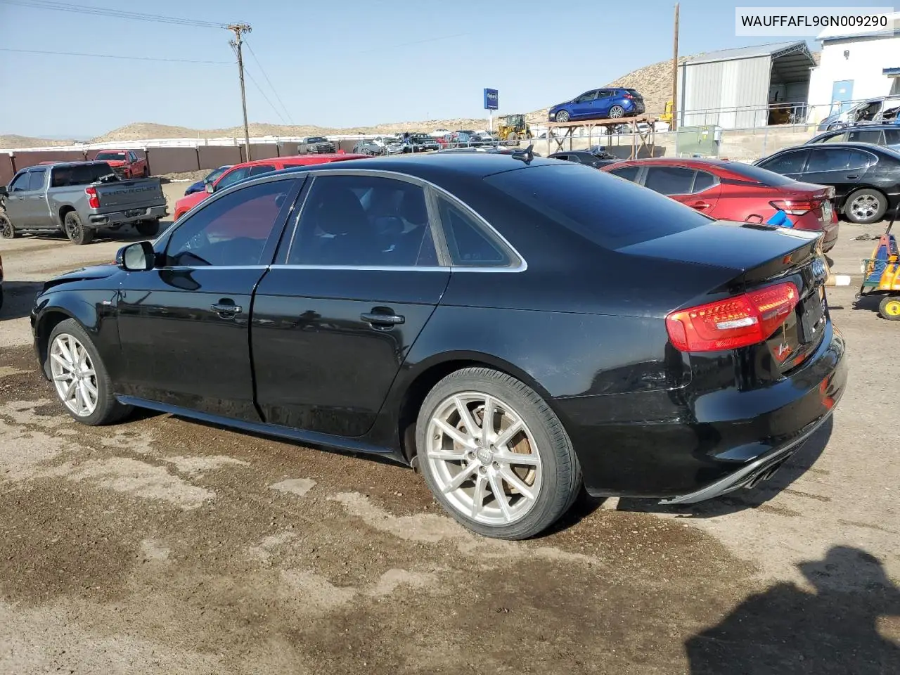 2016 Audi A4 Premium Plus S-Line VIN: WAUFFAFL9GN009290 Lot: 56243395