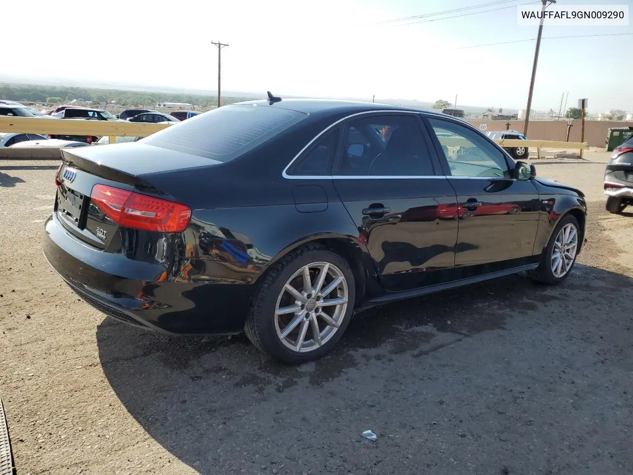 2016 Audi A4 Premium Plus S-Line VIN: WAUFFAFL9GN009290 Lot: 56243395