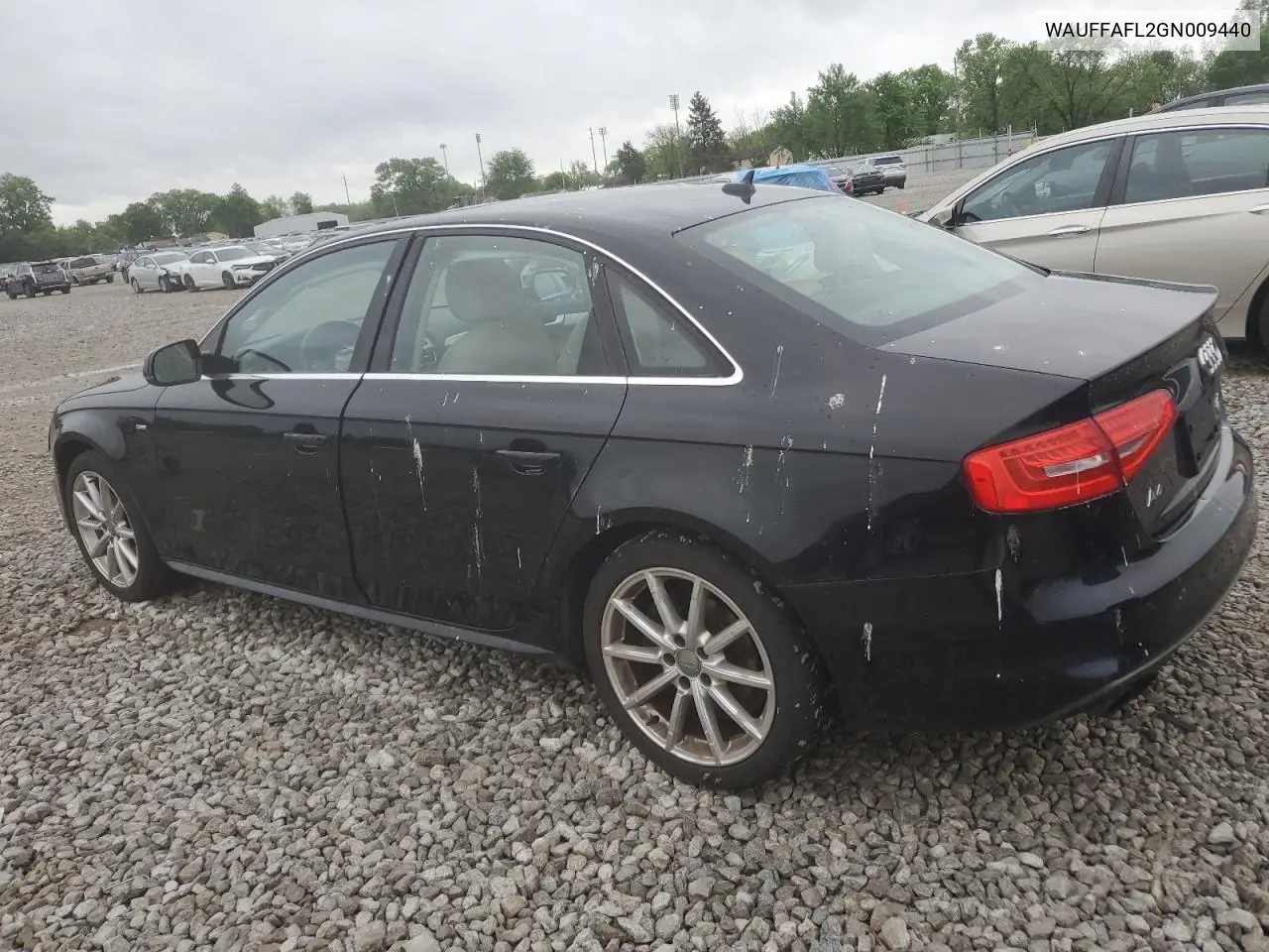 2016 Audi A4 Premium Plus S-Line VIN: WAUFFAFL2GN009440 Lot: 56685885