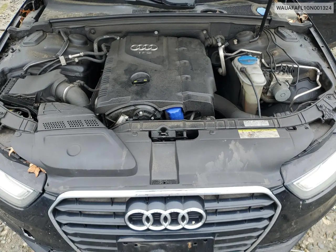 2016 Audi A4 Premium S-Line VIN: WAUAFAFL1GN001324 Lot: 56892465