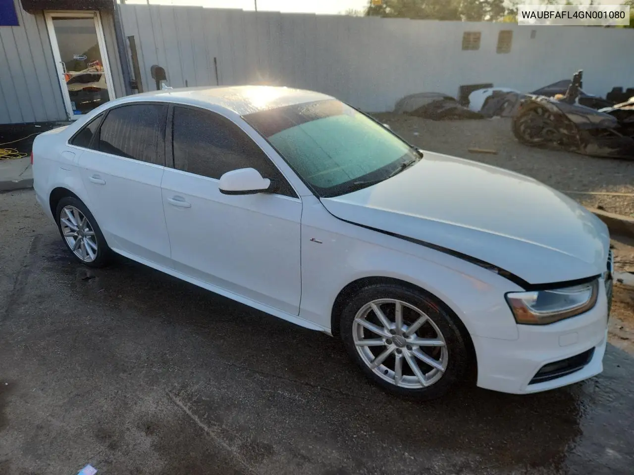 2016 Audi A4 Premium S-Line VIN: WAUBFAFL4GN001080 Lot: 61658475