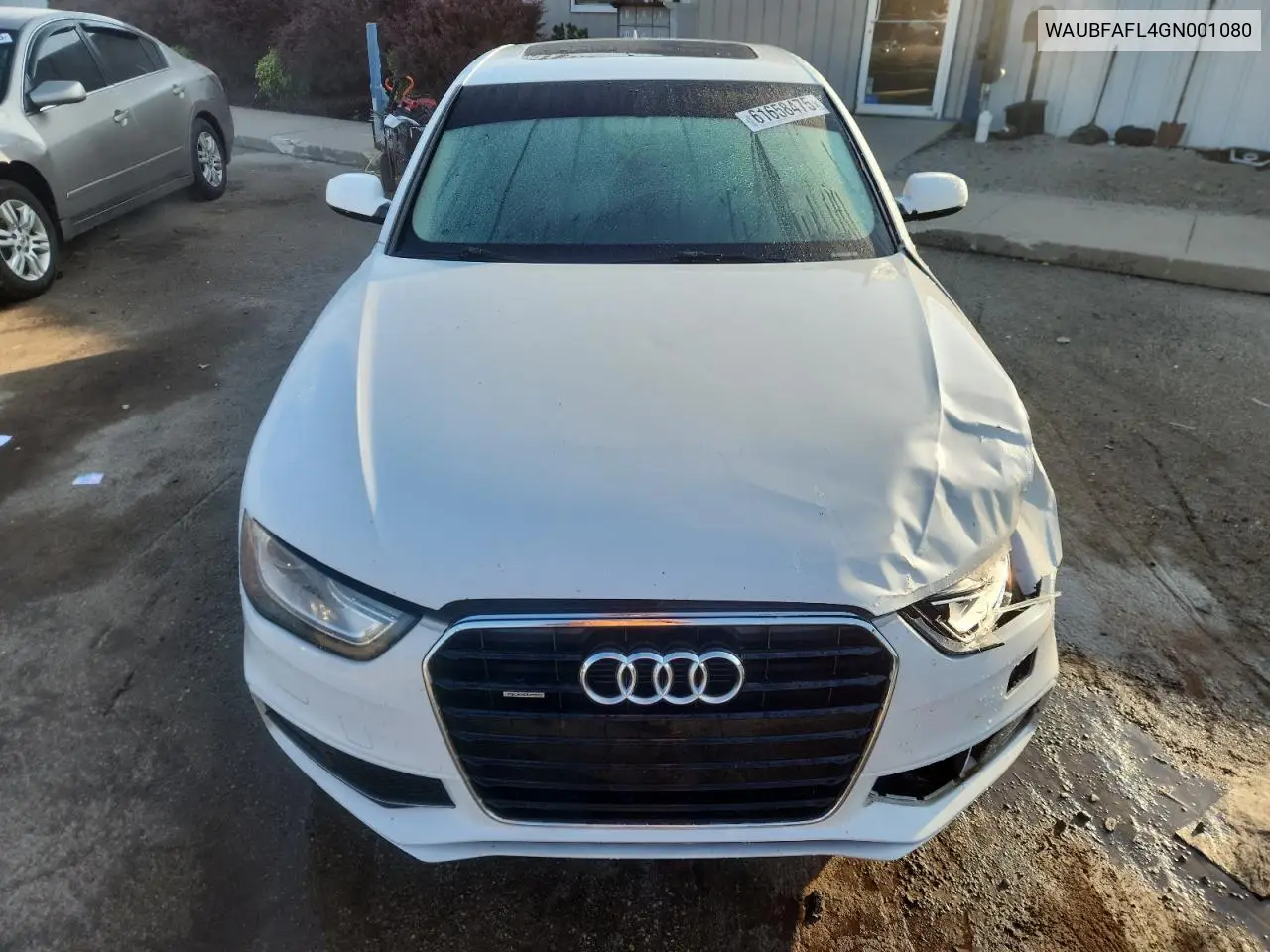 2016 Audi A4 Premium S-Line VIN: WAUBFAFL4GN001080 Lot: 61658475