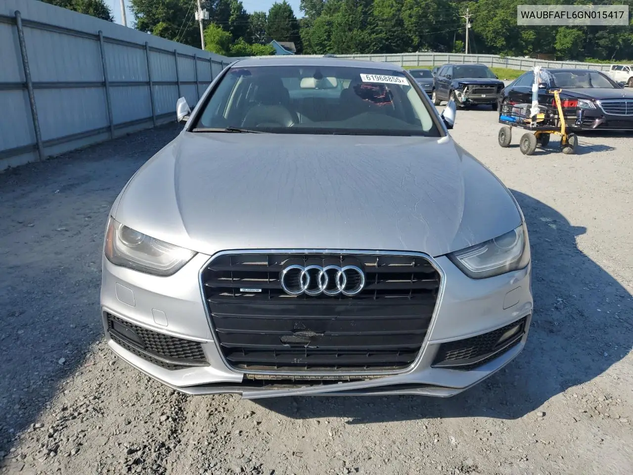 2016 Audi A4 Premium S-Line VIN: WAUBFAFL6GN015417 Lot: 61968855