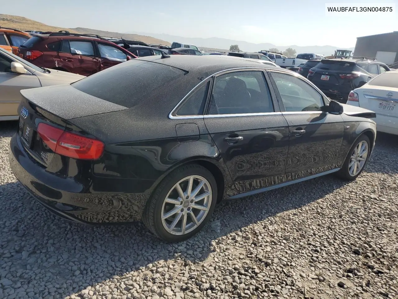 2016 Audi A4 Premium S-Line VIN: WAUBFAFL3GN004875 Lot: 62263205