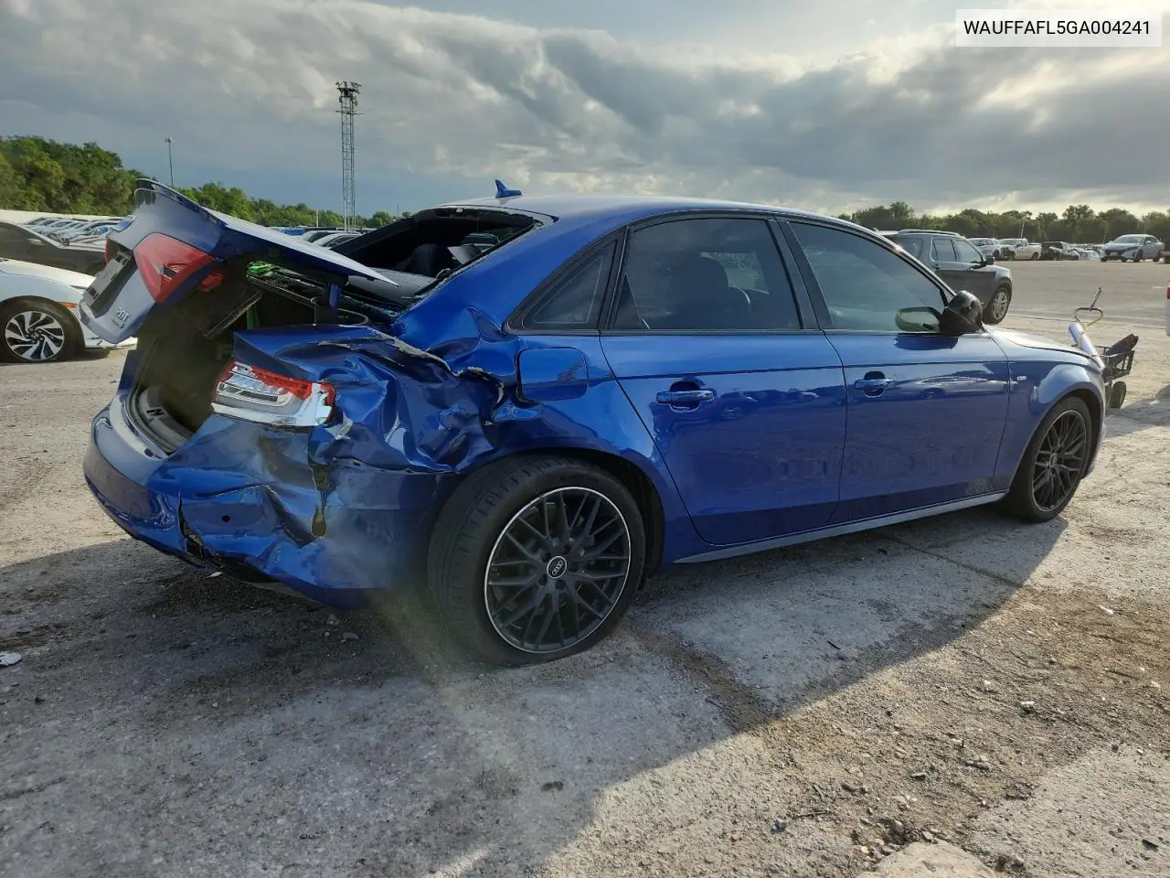 2016 Audi A4 Premium Plus S-Line VIN: WAUFFAFL5GA004241 Lot: 62327575