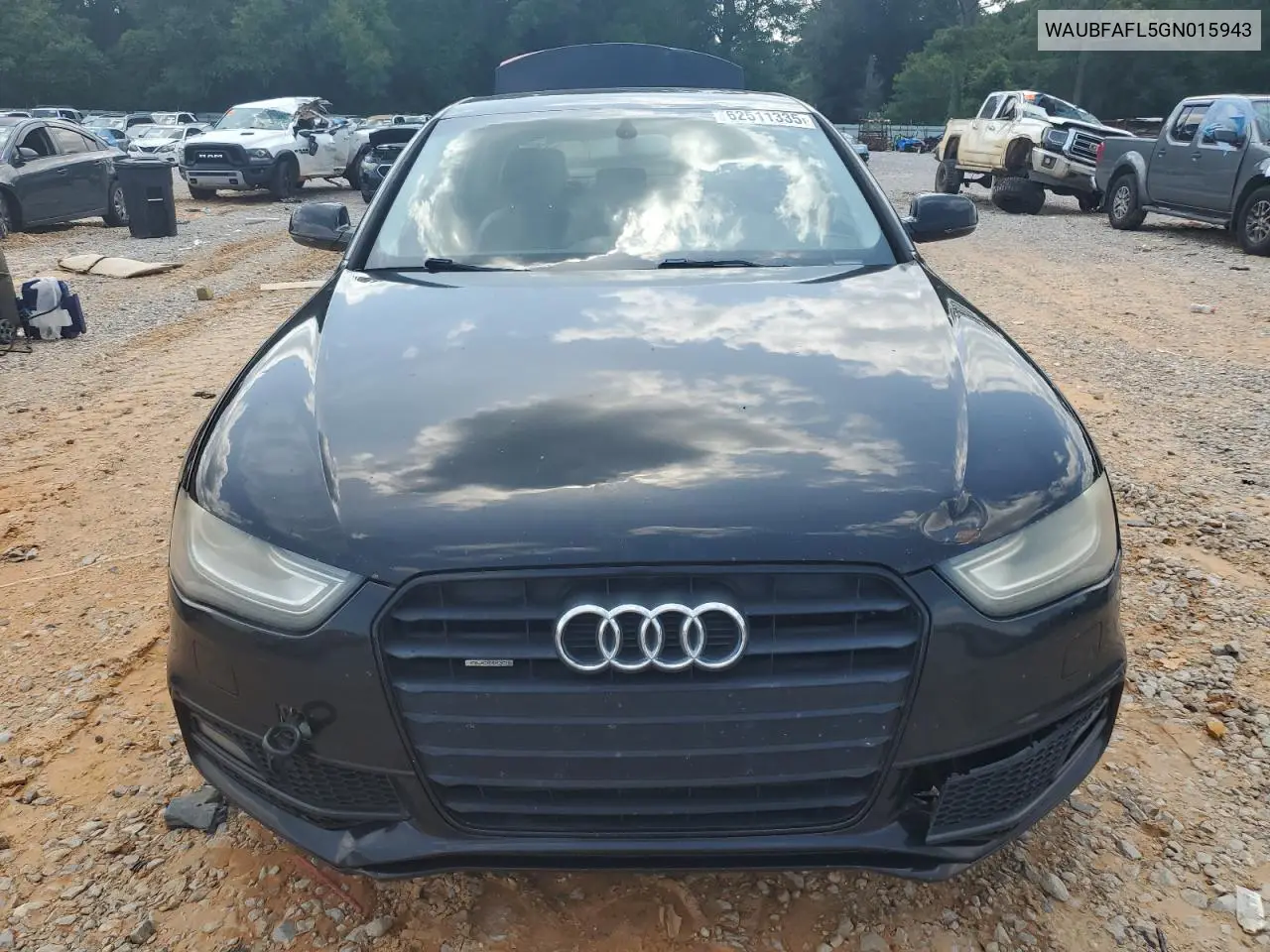 2016 Audi A4 Premium S-Line VIN: WAUBFAFL5GN015943 Lot: 62511335