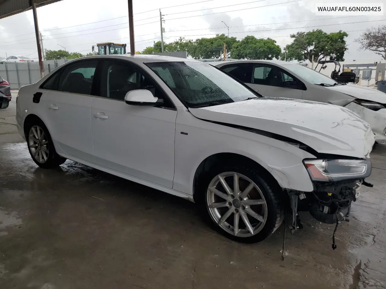 2016 Audi A4 Premium S-Line VIN: WAUAFAFL6GN003425 Lot: 62928325