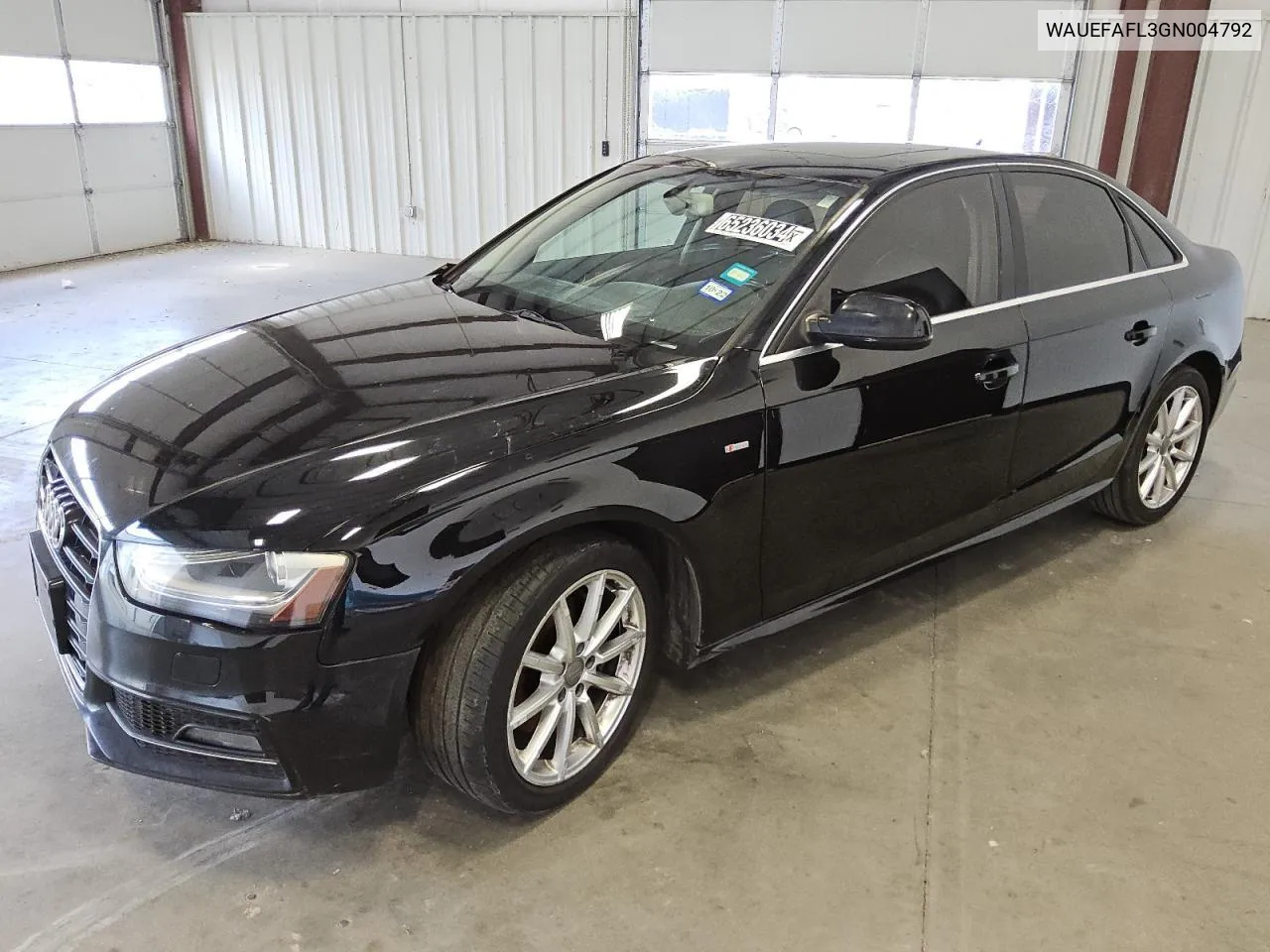 2016 Audi A4 Premium Plus S-Line VIN: WAUEFAFL3GN004792 Lot: 68820994