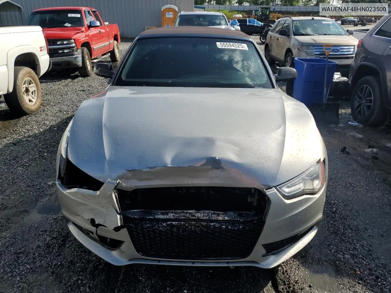 2017 Audi A4 Premium Plus VIN: WAUENAF48HN023500 Lot: 55594525