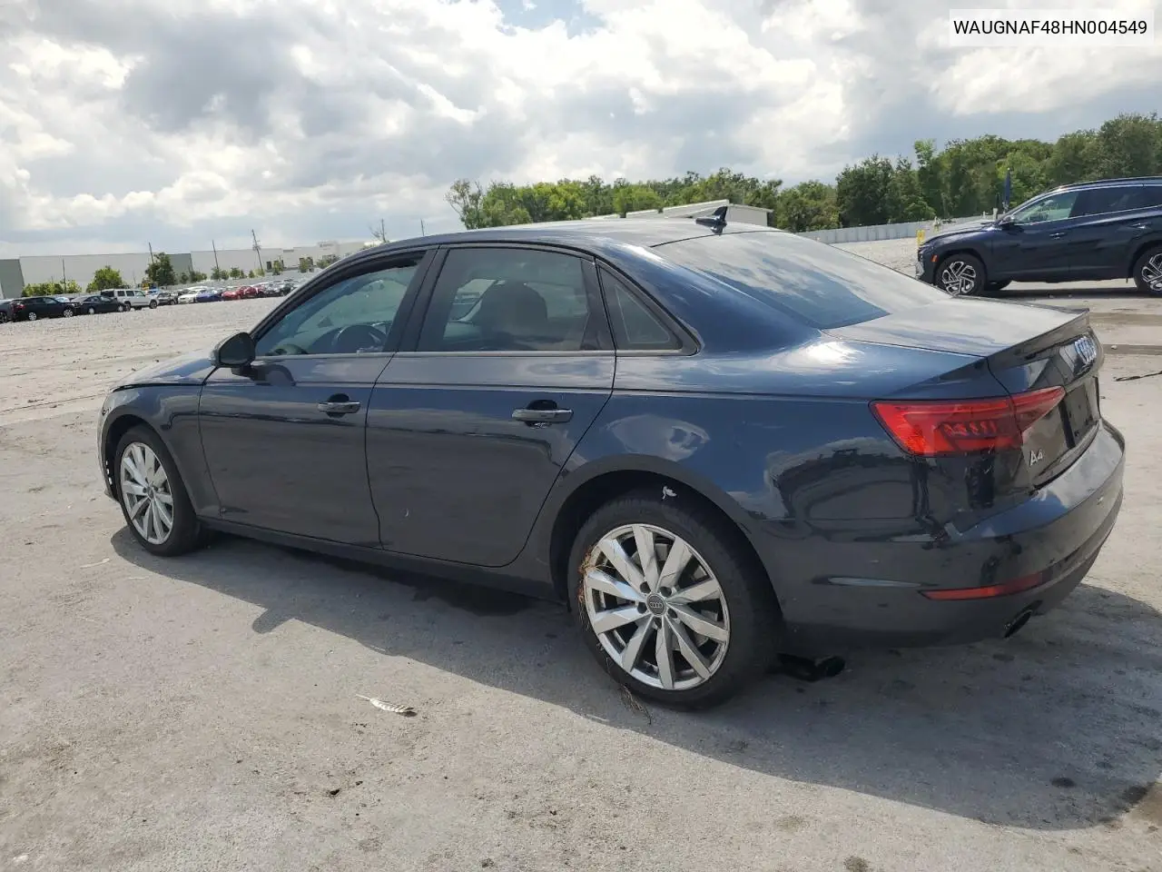 2017 Audi A4 Premium VIN: WAUGNAF48HN004549 Lot: 55799925