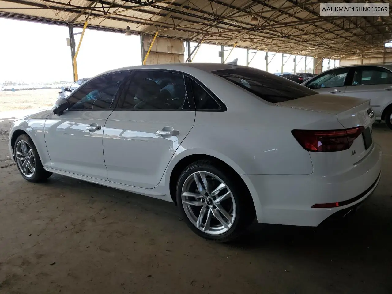 2017 Audi A4 Ultra Premium VIN: WAUKMAF45HN045069 Lot: 56906575