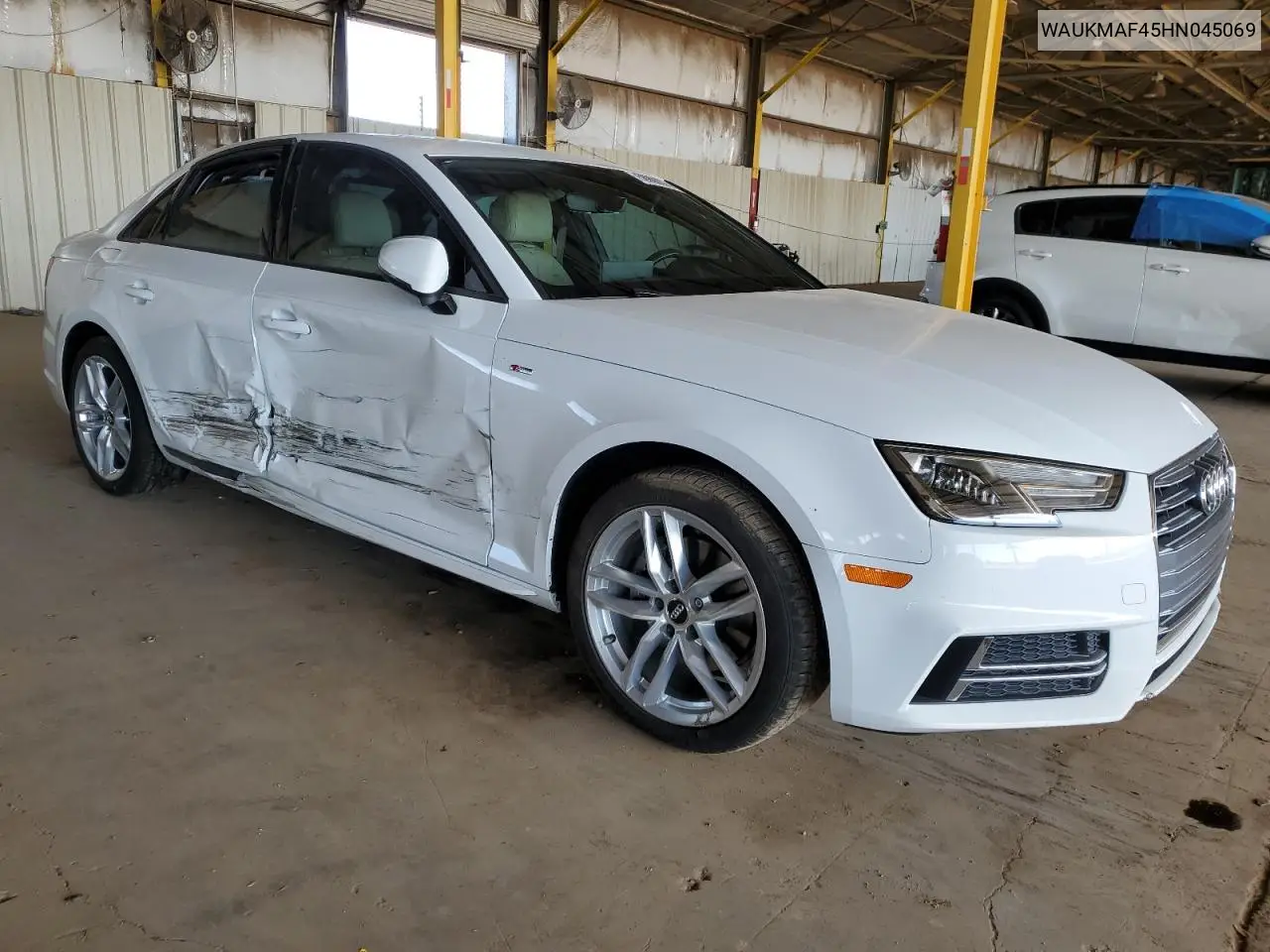 2017 Audi A4 Ultra Premium VIN: WAUKMAF45HN045069 Lot: 56906575