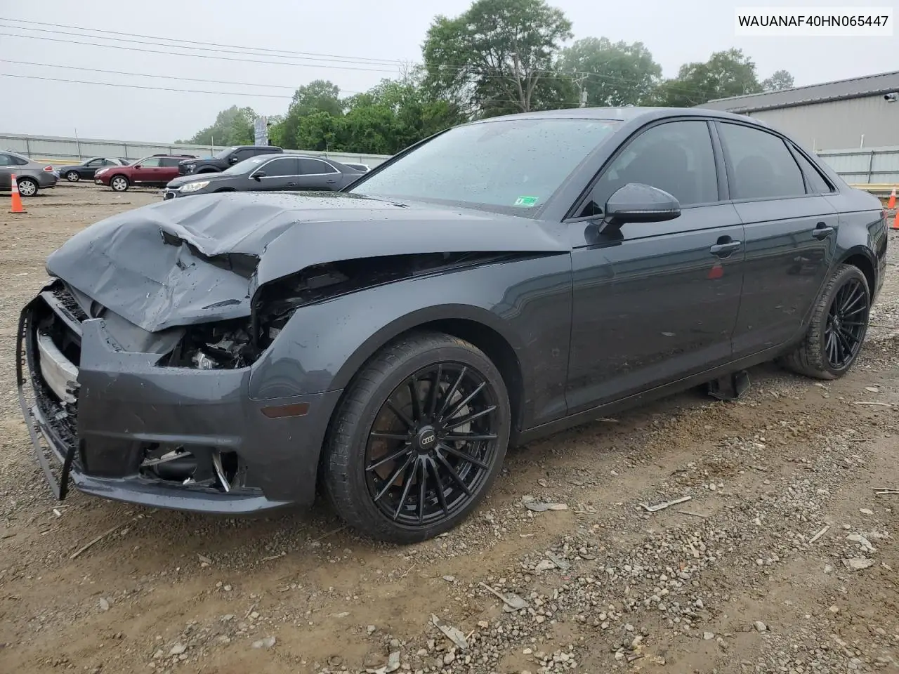 2017 Audi A4 Premium VIN: WAUANAF40HN065447 Lot: 56946135