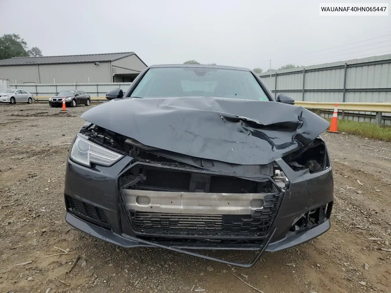 2017 Audi A4 Premium VIN: WAUANAF40HN065447 Lot: 56946135