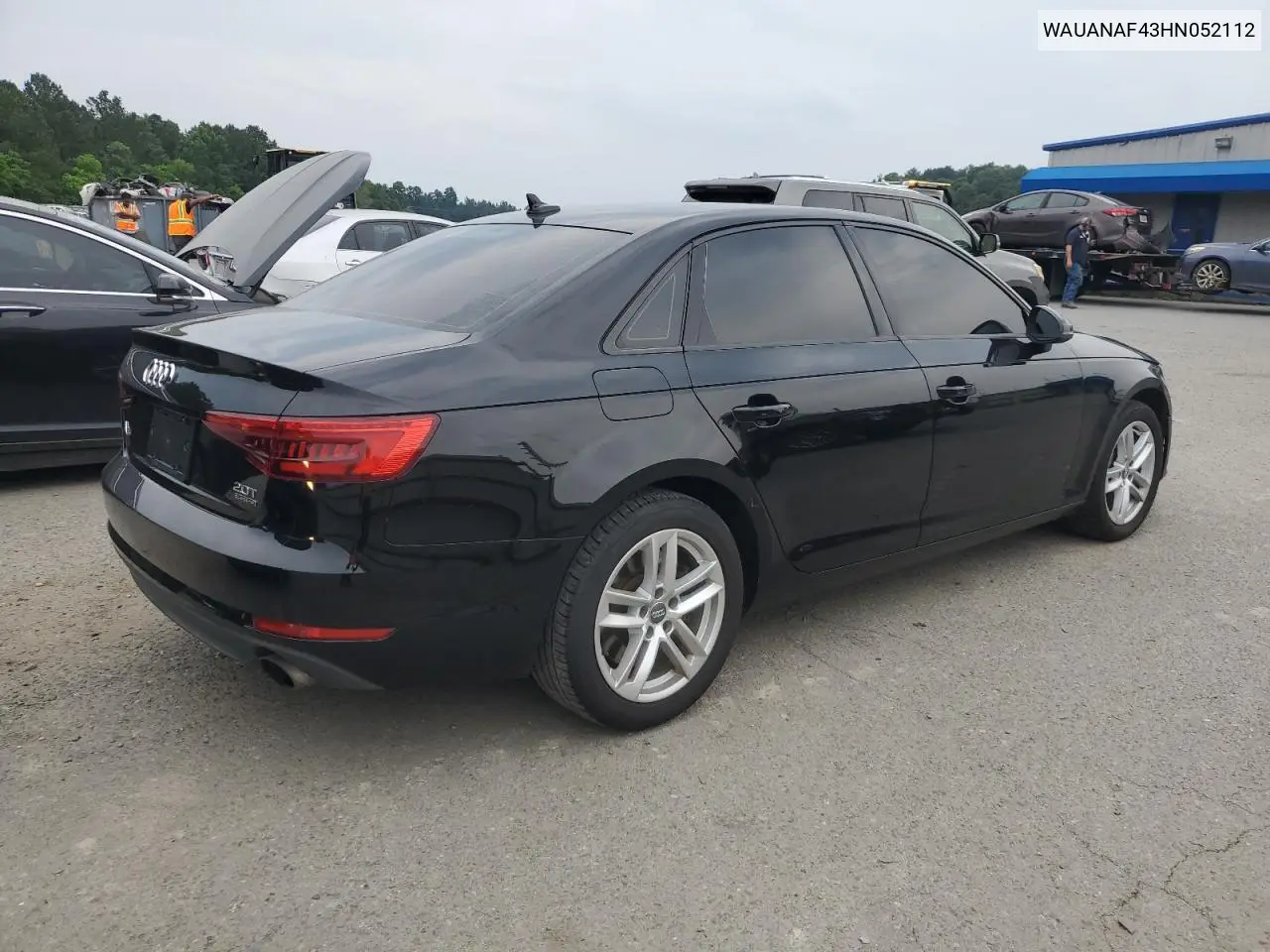 2017 Audi A4 Premium VIN: WAUANAF43HN052112 Lot: 57314155