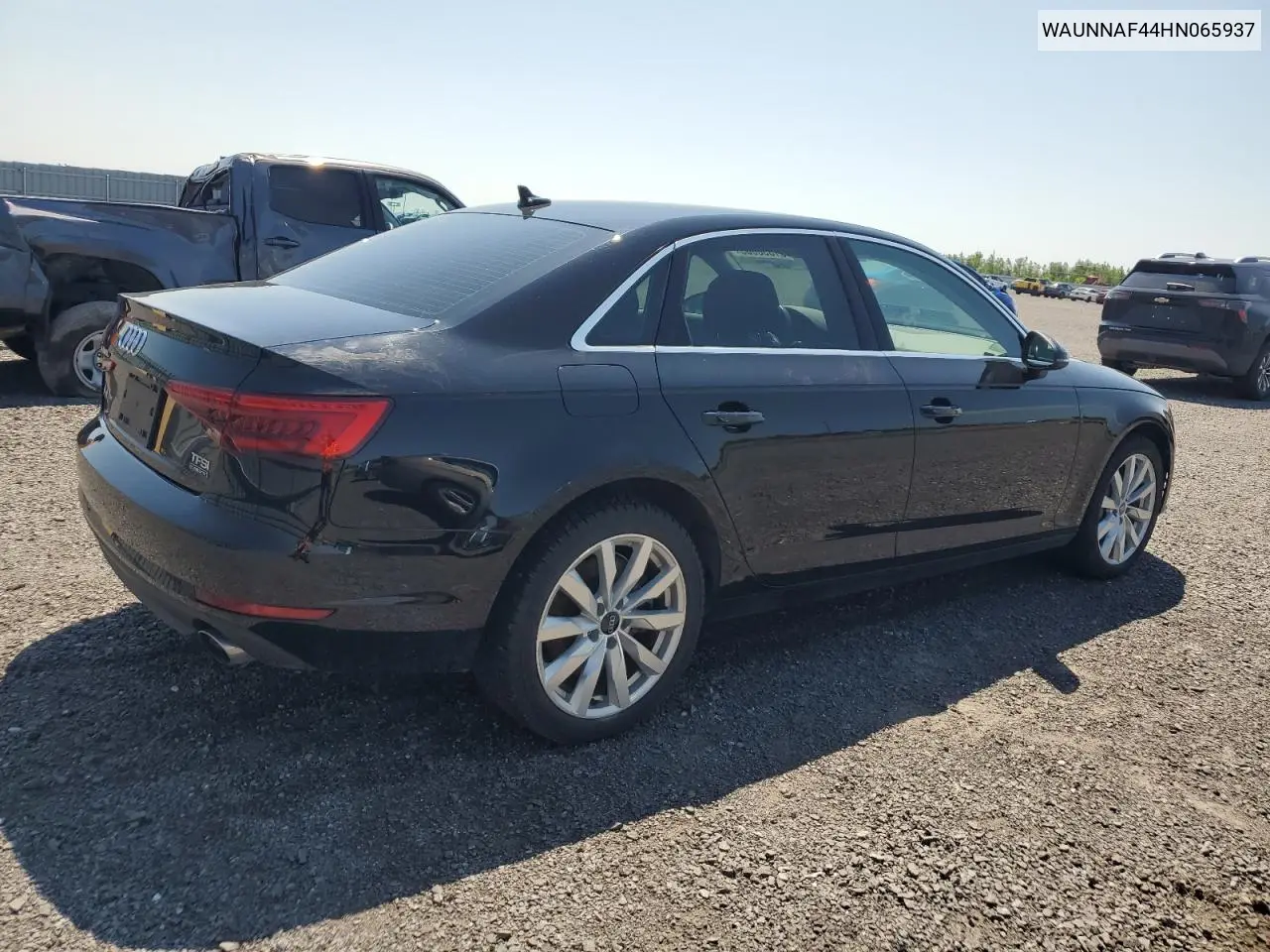 2017 Audi A4 Premium VIN: WAUNNAF44HN065937 Lot: 61850665