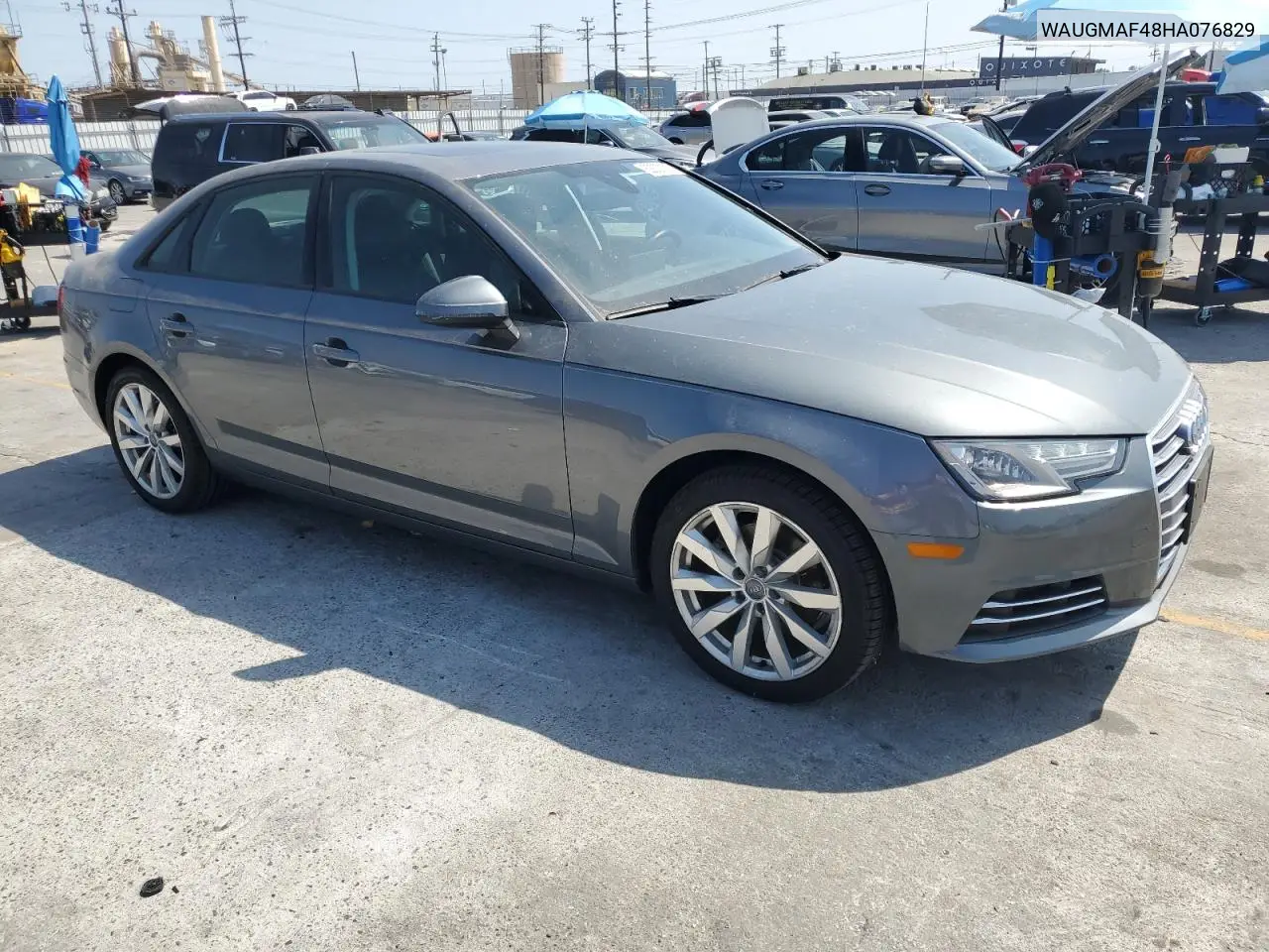 2017 Audi A4 Ultra Premium VIN: WAUGMAF48HA076829 Lot: 62020135