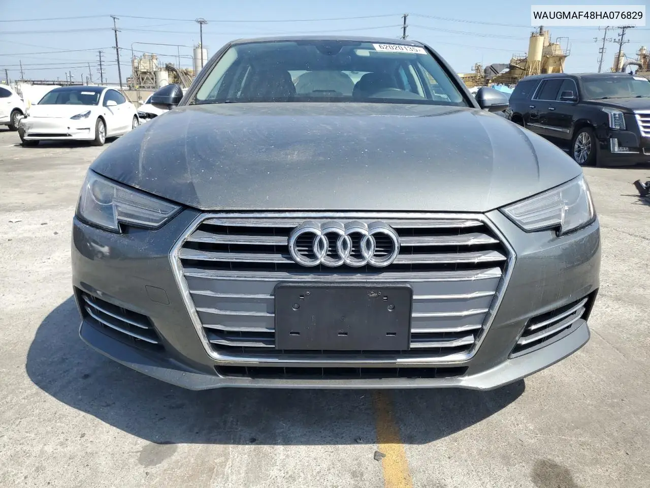 2017 Audi A4 Ultra Premium VIN: WAUGMAF48HA076829 Lot: 62020135