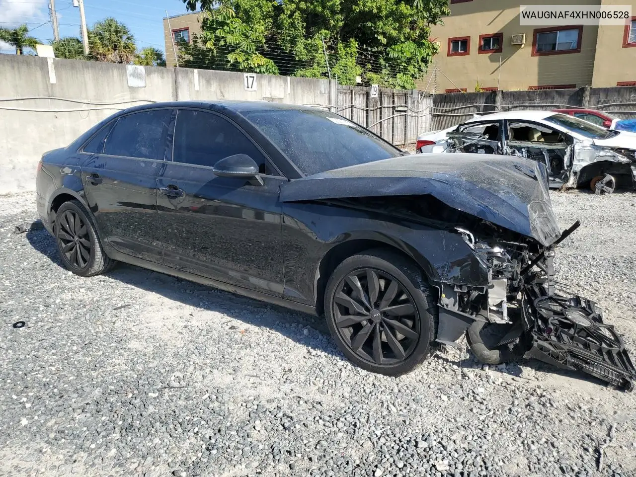 2017 Audi A4 Premium VIN: WAUGNAF4XHN006528 Lot: 62067795