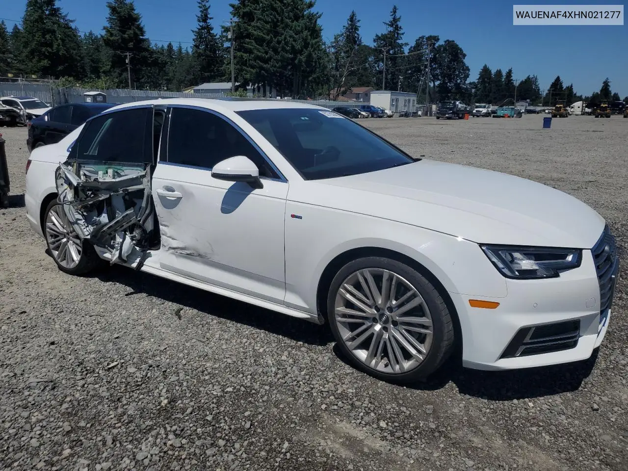 wauenaf4xhn021277 WAUENAF4XHN021277 2017 Audi A4 Premium Plus