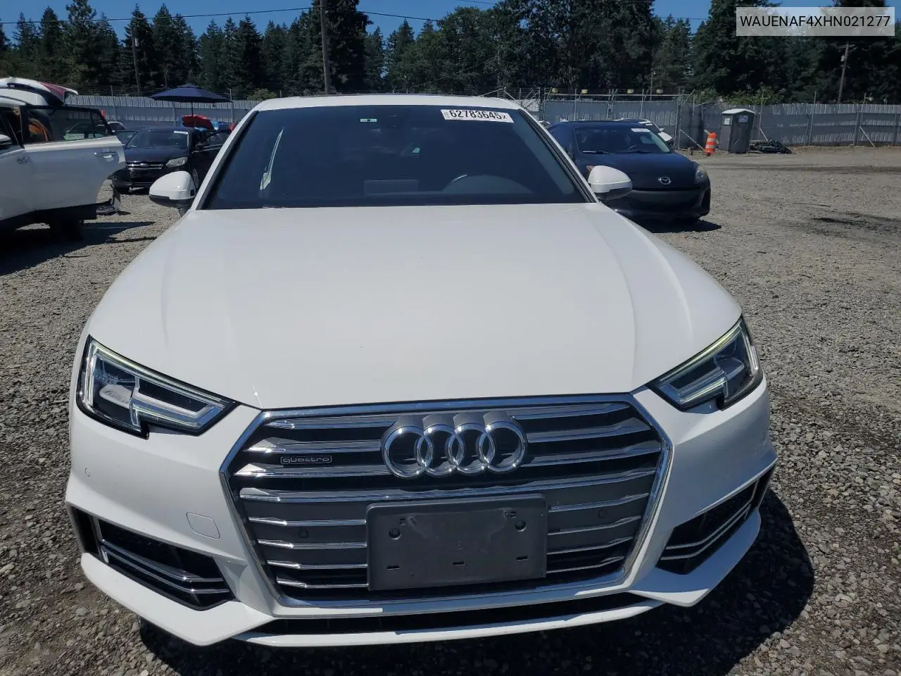 wauenaf4xhn021277 WAUENAF4XHN021277 2017 Audi A4 Premium Plus