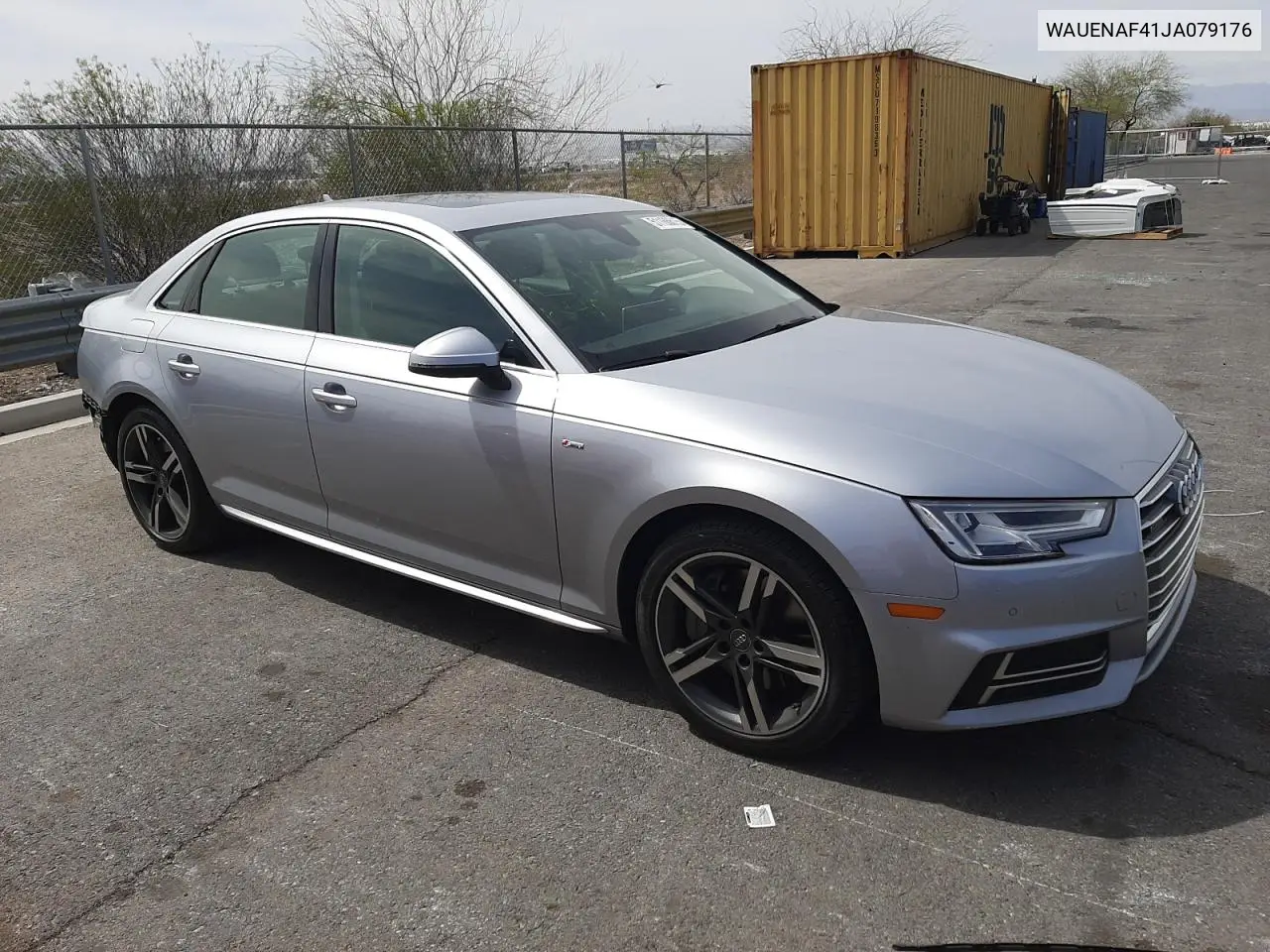 2018 Audi A4 Premium Plus VIN: WAUENAF41JA079176 Lot: 51166615