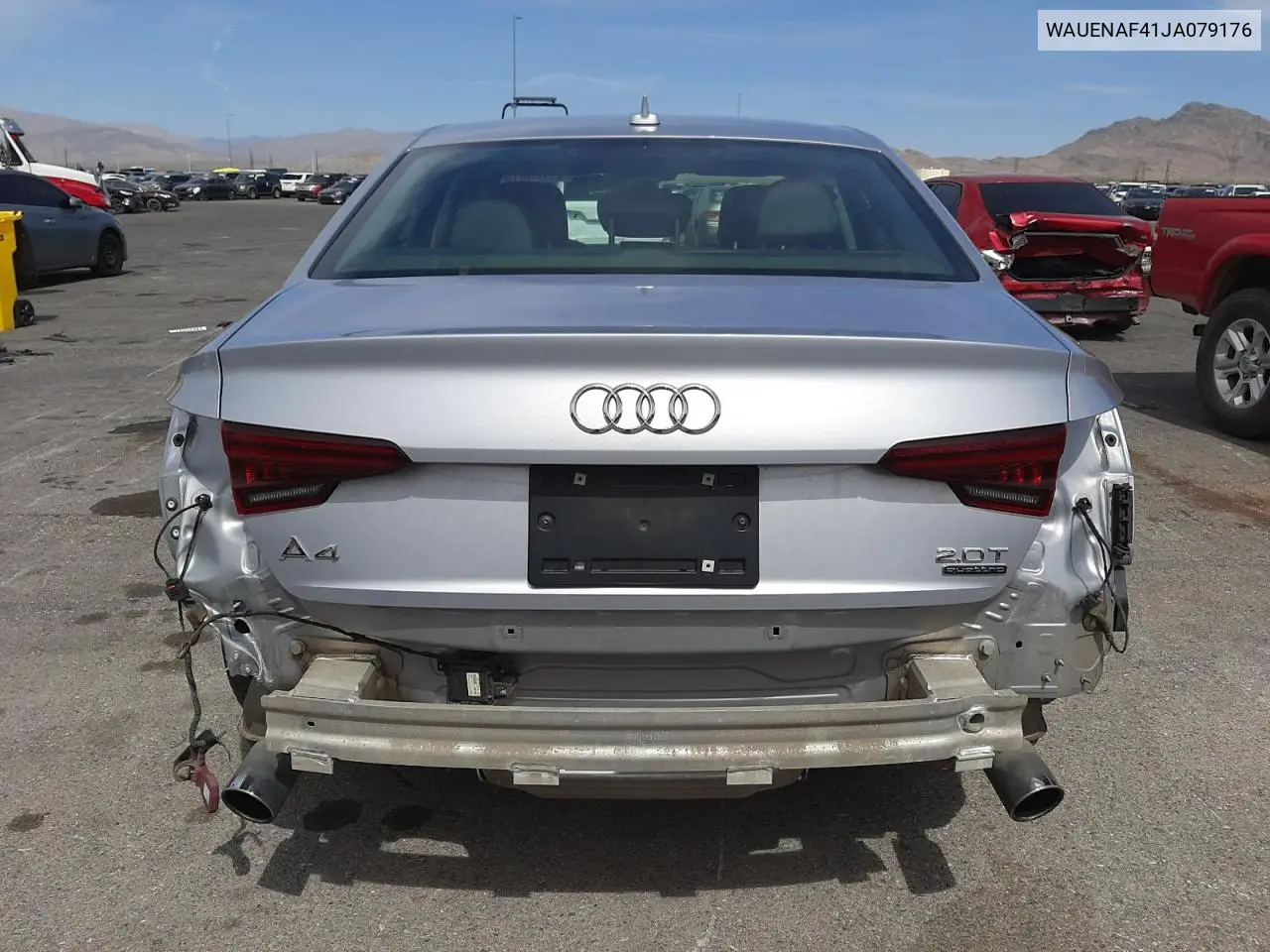 2018 Audi A4 Premium Plus VIN: WAUENAF41JA079176 Lot: 51166615