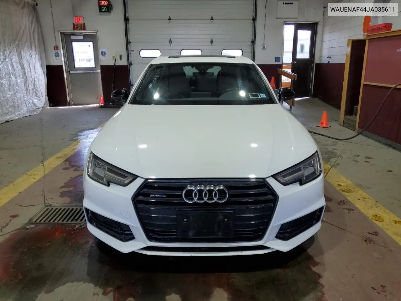 2018 Audi A4 Premium Plus VIN: WAUENAF44JA035611 Lot: 53105085