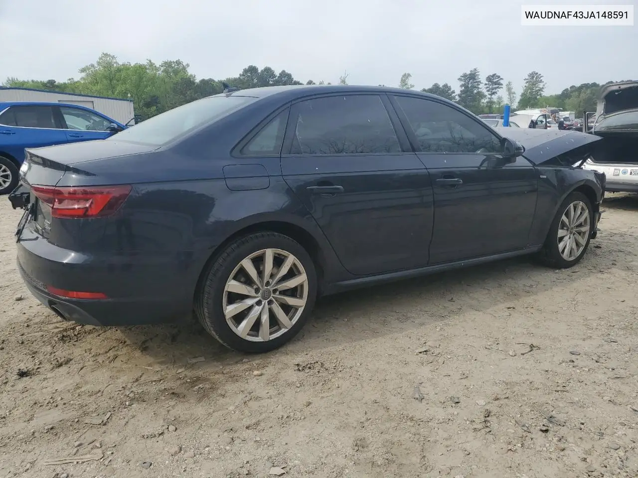 2018 Audi A4 Premium VIN: WAUDNAF43JA148591 Lot: 53117025