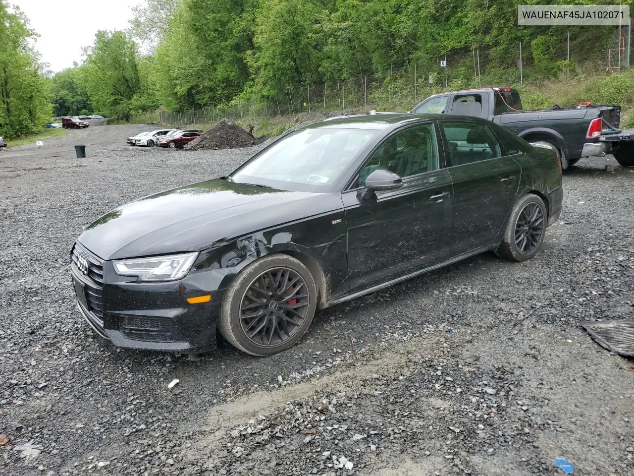 2018 Audi A4 Premium Plus VIN: WAUENAF45JA102071 Lot: 56008845