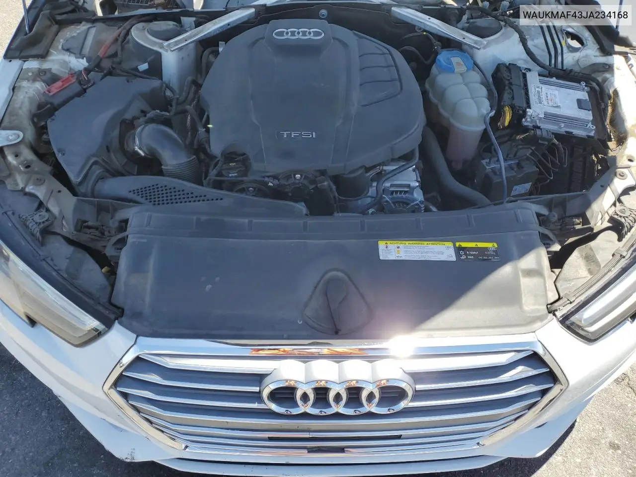 2018 Audi A4 Premium VIN: WAUKMAF43JA234168 Lot: 56505075