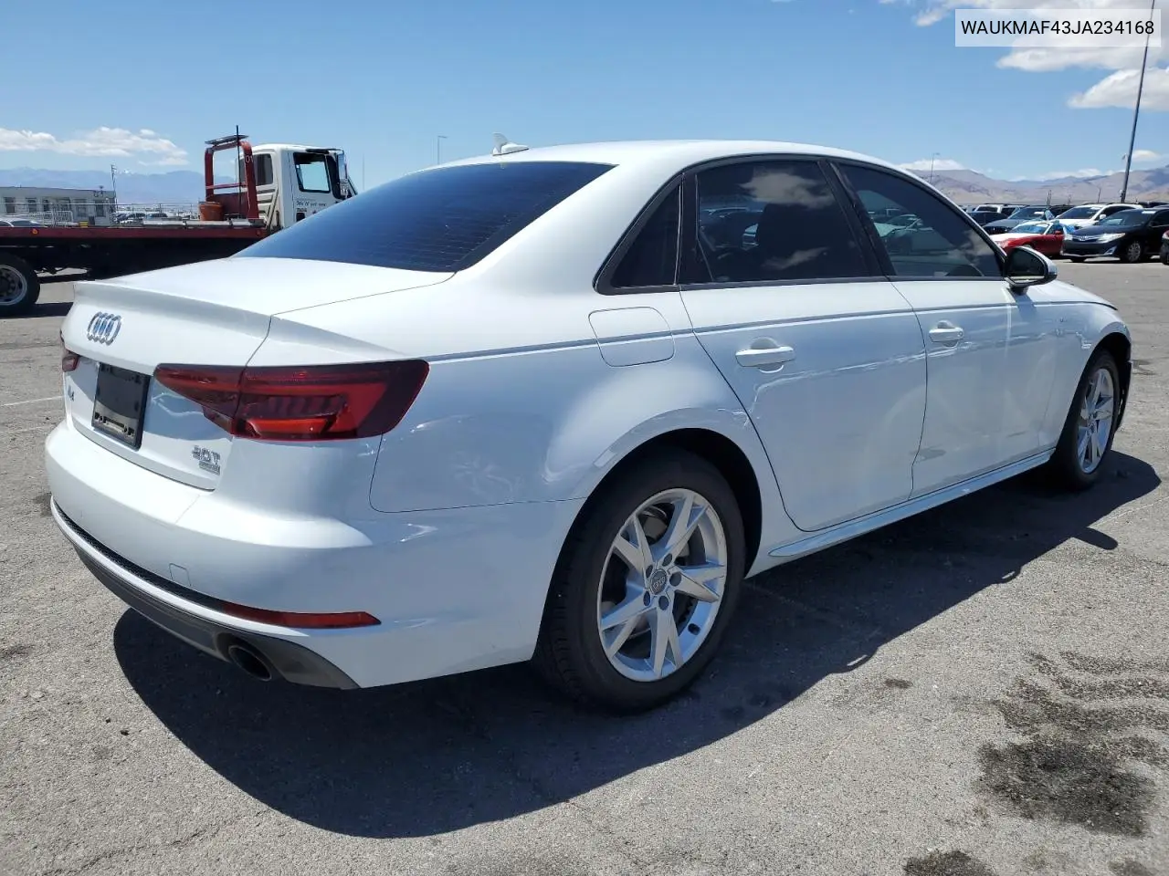 2018 Audi A4 Premium VIN: WAUKMAF43JA234168 Lot: 56505075