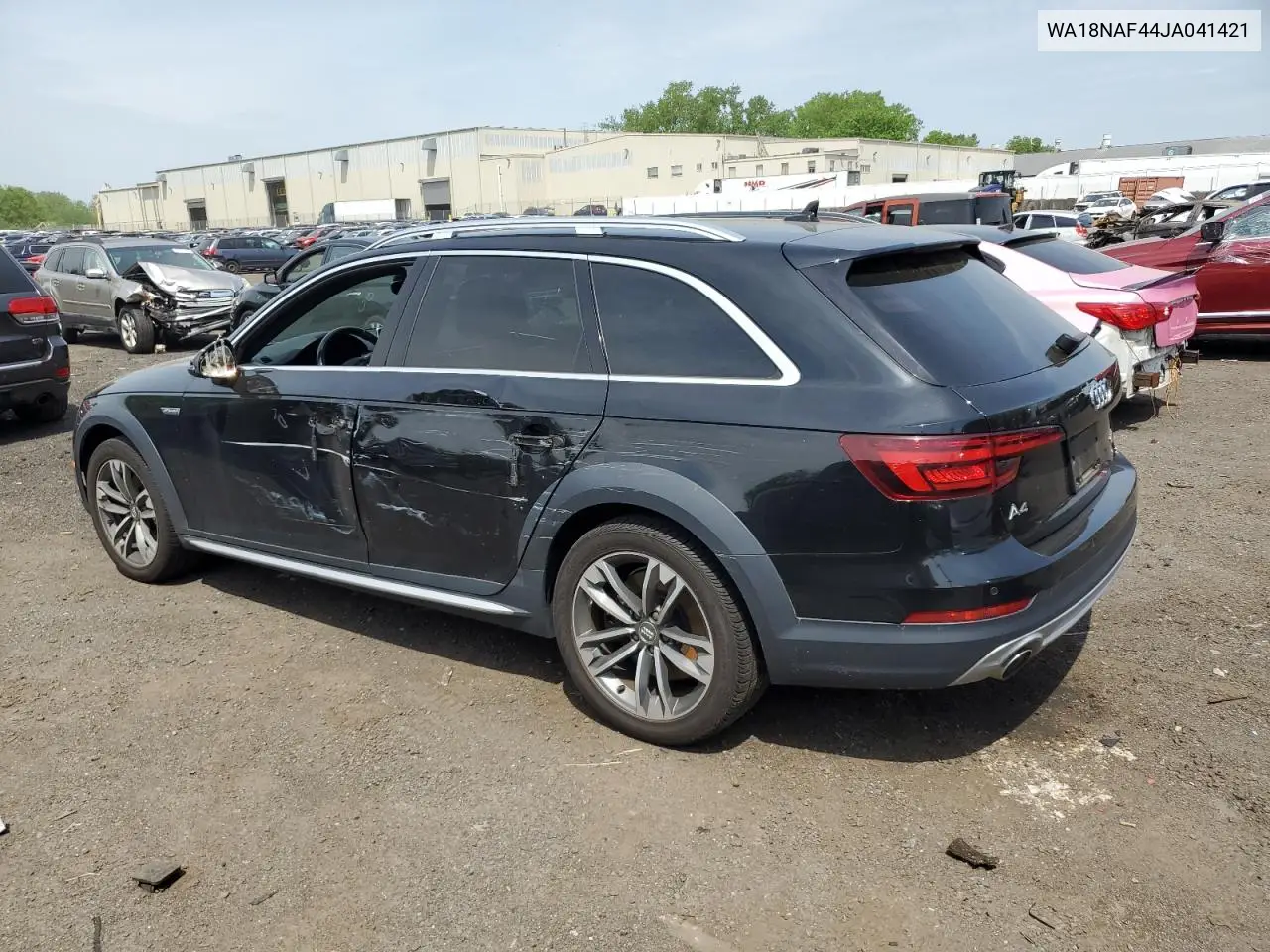 2018 Audi A4 Allroad Premium Plus VIN: WA18NAF44JA041421 Lot: 56576055