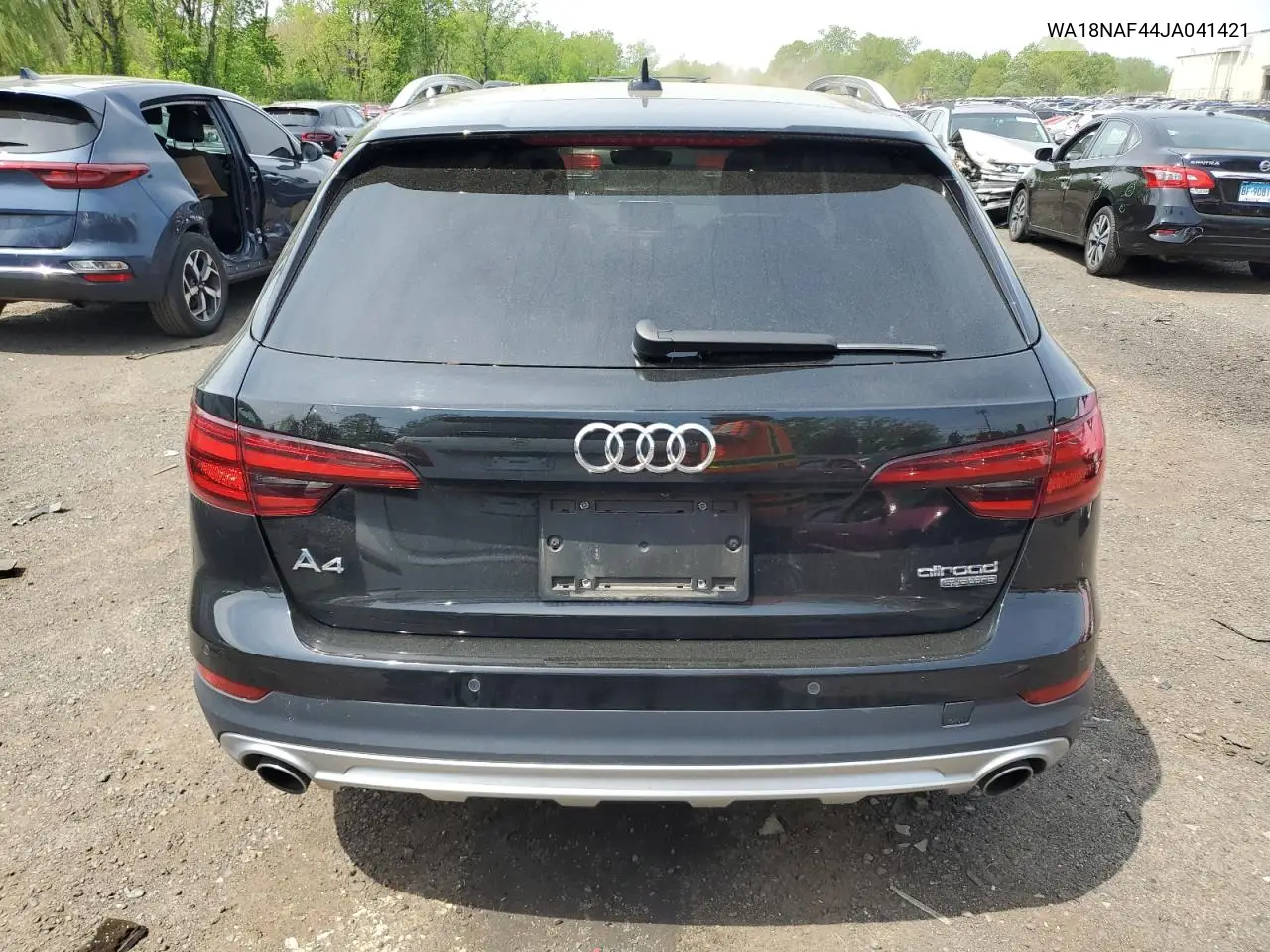 2018 Audi A4 Allroad Premium Plus VIN: WA18NAF44JA041421 Lot: 56576055