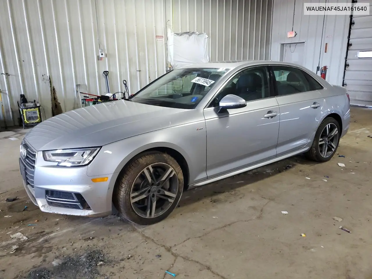 2018 Audi A4 Premium Plus VIN: WAUENAF45JA161640 Lot: 56779945