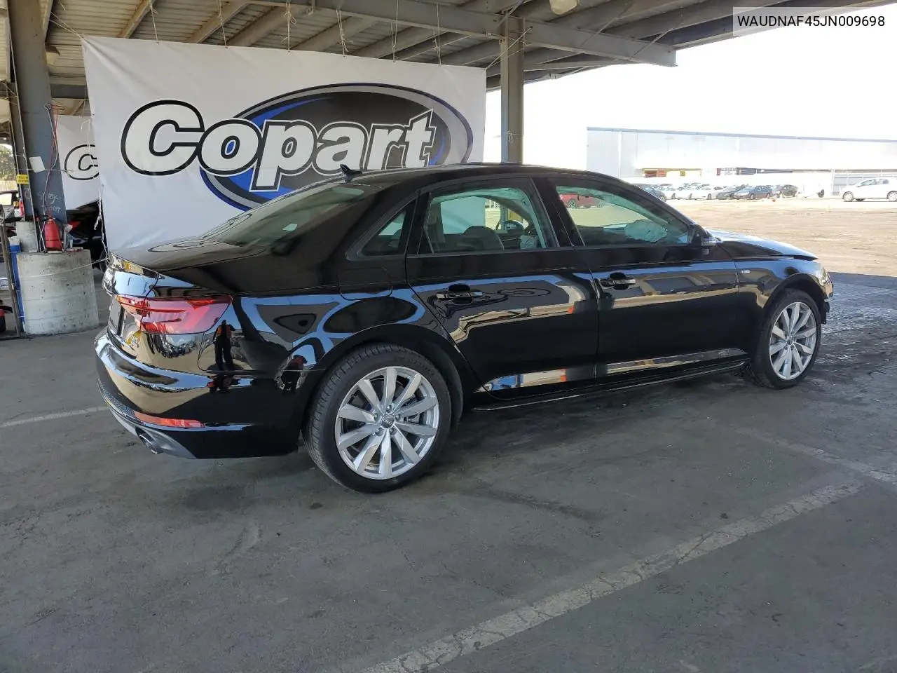 2018 Audi A4 Premium VIN: WAUDNAF45JN009698 Lot: 56996875