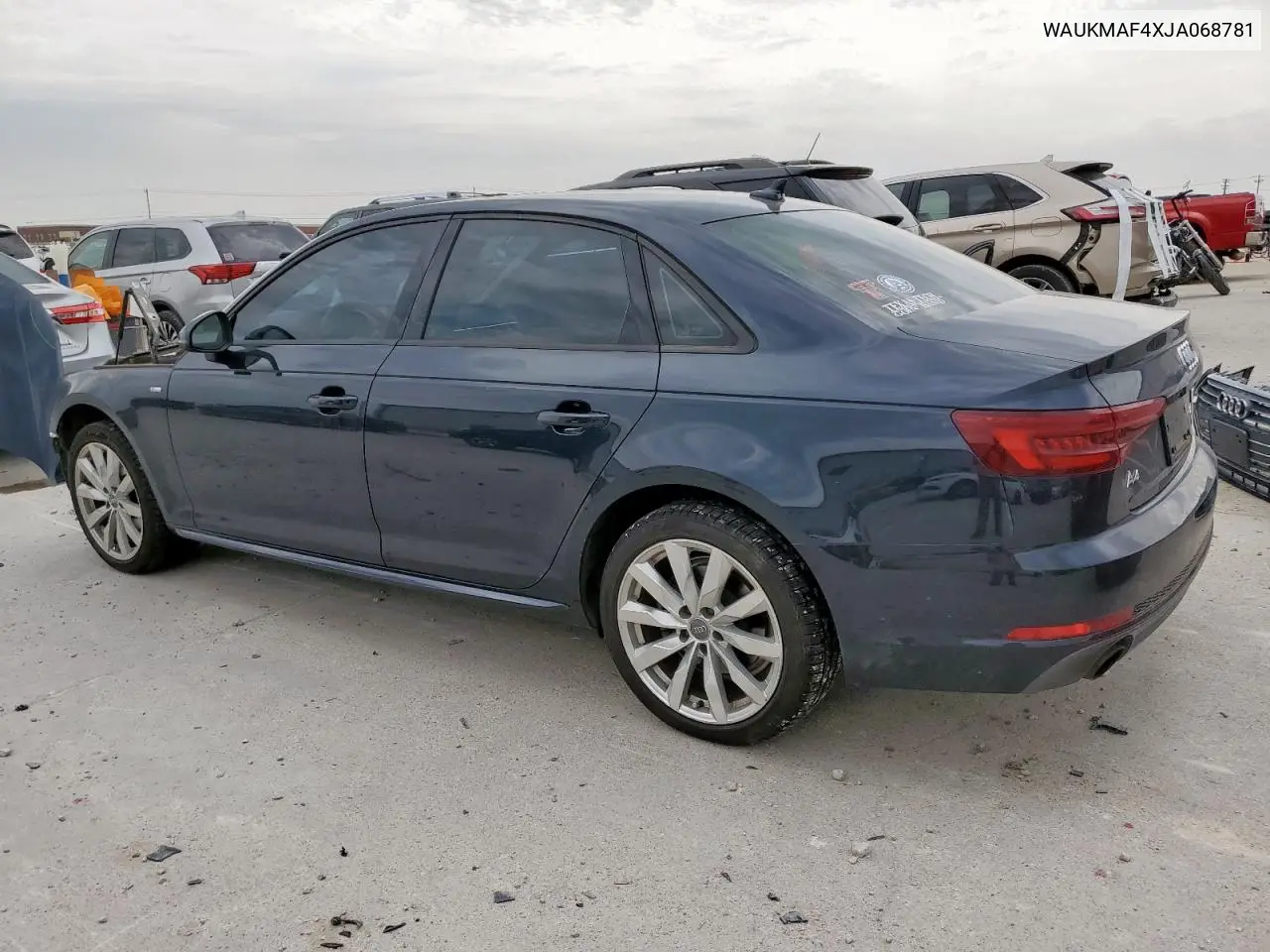 2018 Audi A4 Premium VIN: WAUKMAF4XJA068781 Lot: 57137725