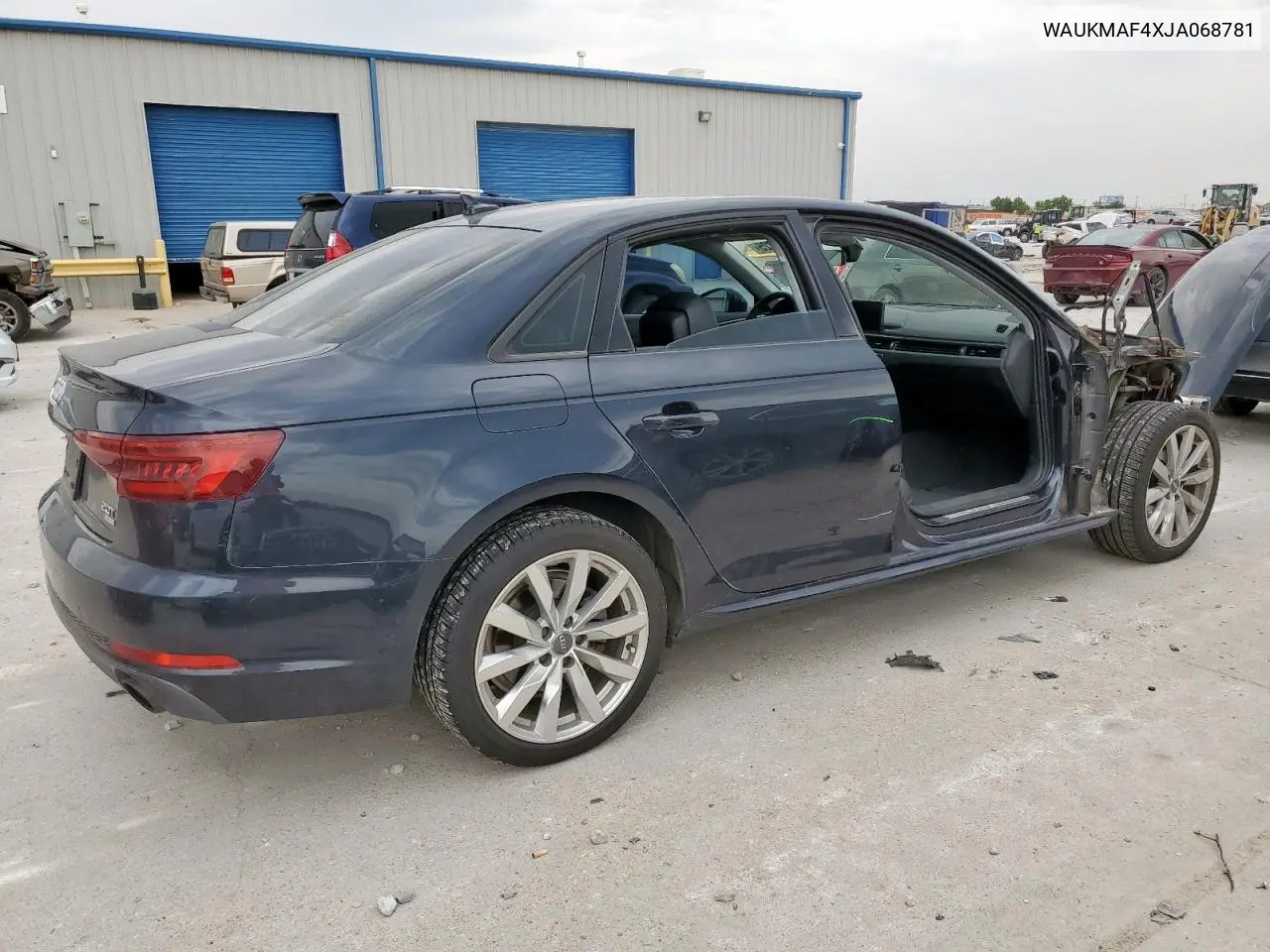 2018 Audi A4 Premium VIN: WAUKMAF4XJA068781 Lot: 57137725
