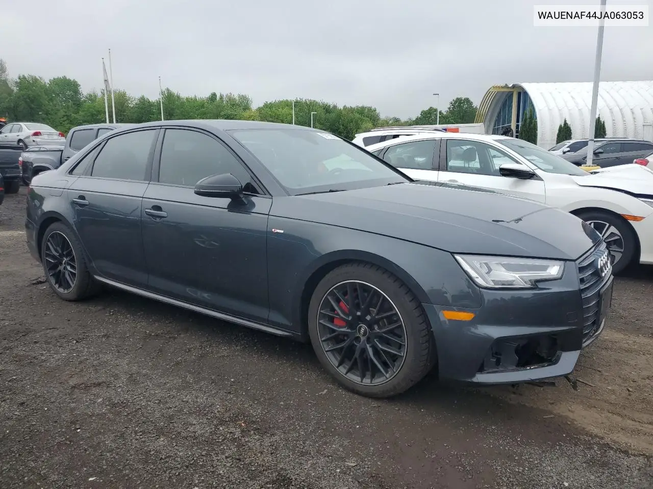 2018 Audi A4 Premium Plus VIN: WAUENAF44JA063053 Lot: 57150525