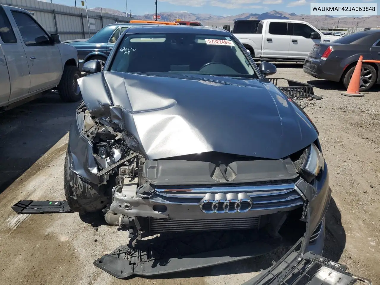 waukmaf42ja063848 WAUKMAF42JA063848 2018 Audi A4 Premium