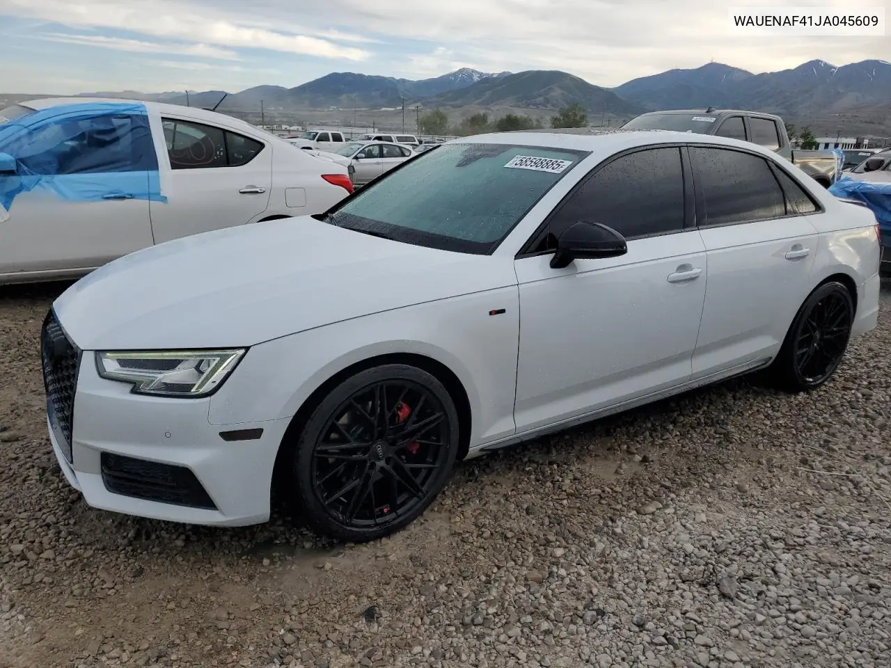 2018 Audi A4 Premium Plus VIN: WAUENAF41JA045609 Lot: 58598885