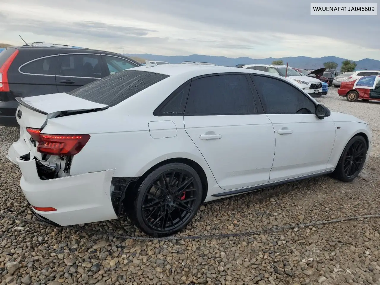 2018 Audi A4 Premium Plus VIN: WAUENAF41JA045609 Lot: 58598885