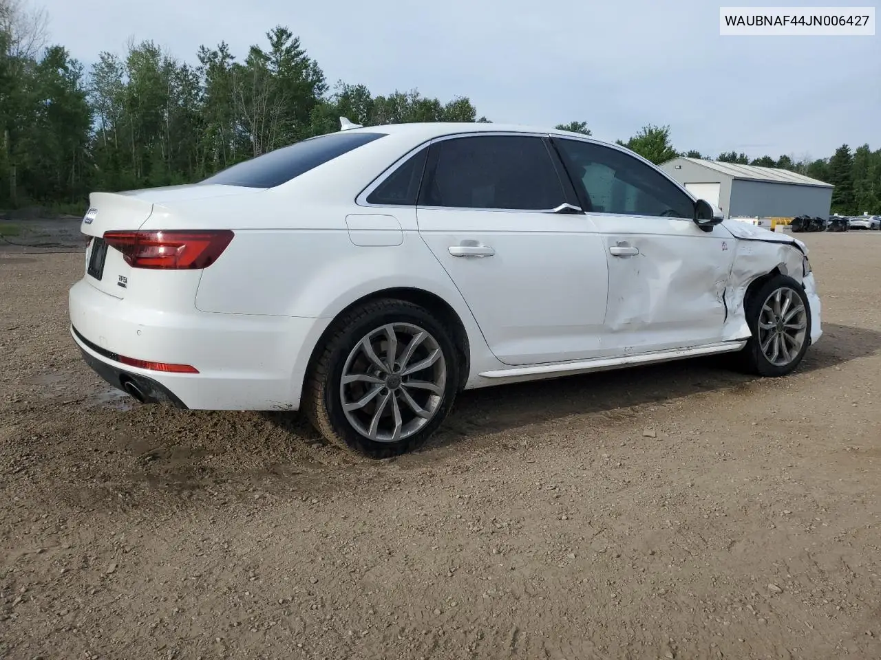 2018 Audi A4 Progressiv VIN: WAUBNAF44JN006427 Lot: 59234695