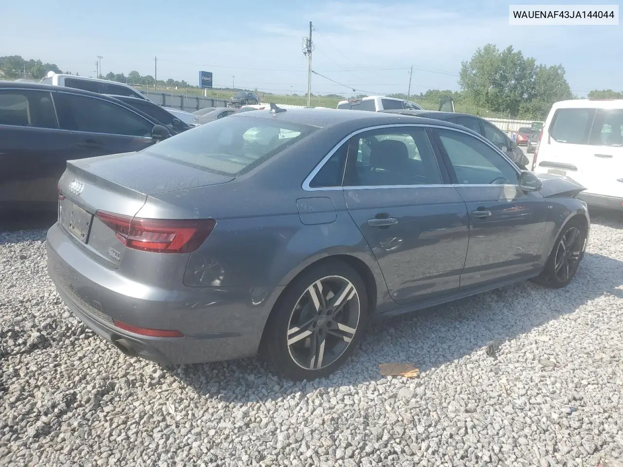 2018 Audi A4 Premium Plus VIN: WAUENAF43JA144044 Lot: 62135475