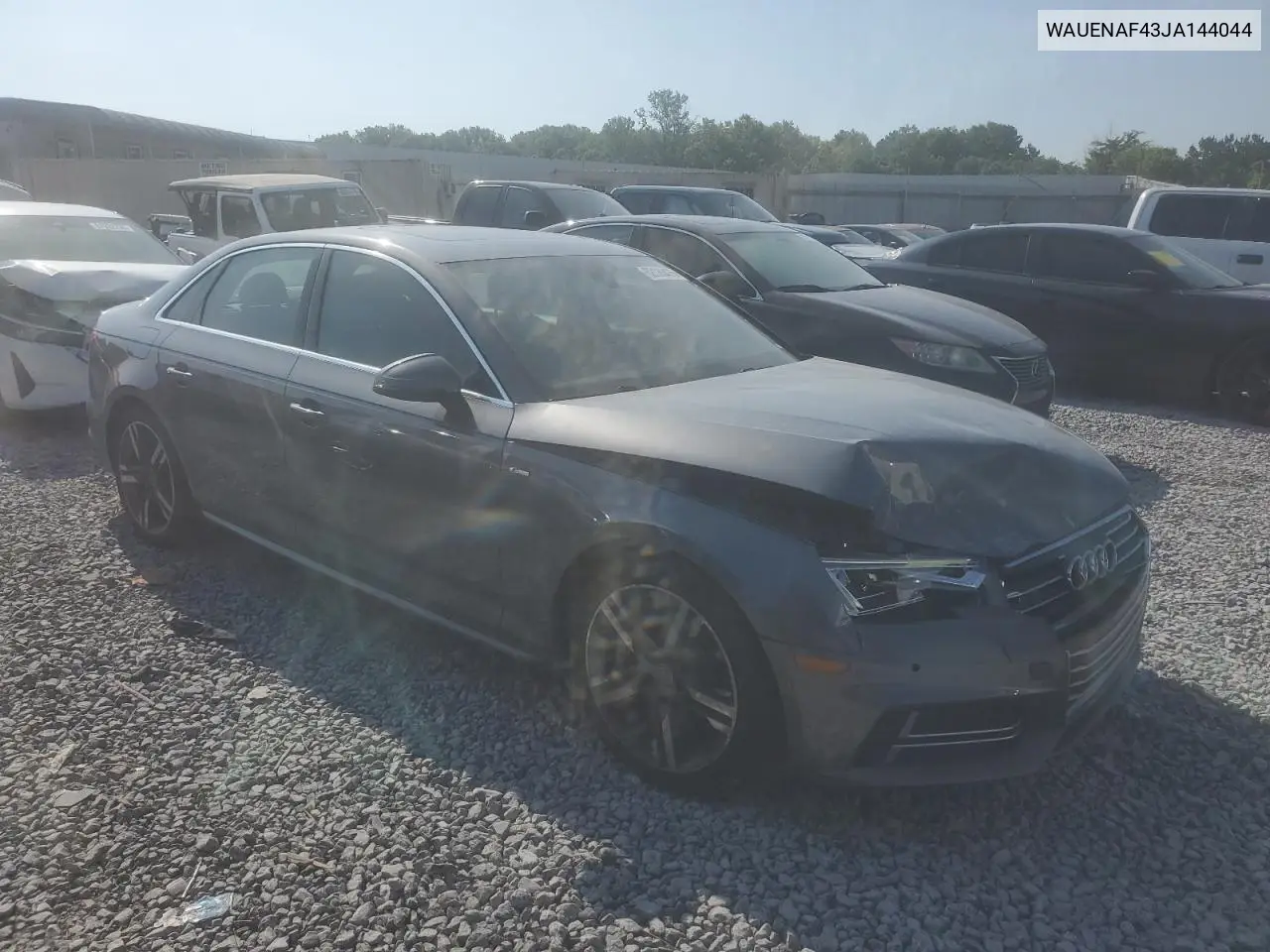 2018 Audi A4 Premium Plus VIN: WAUENAF43JA144044 Lot: 62135475
