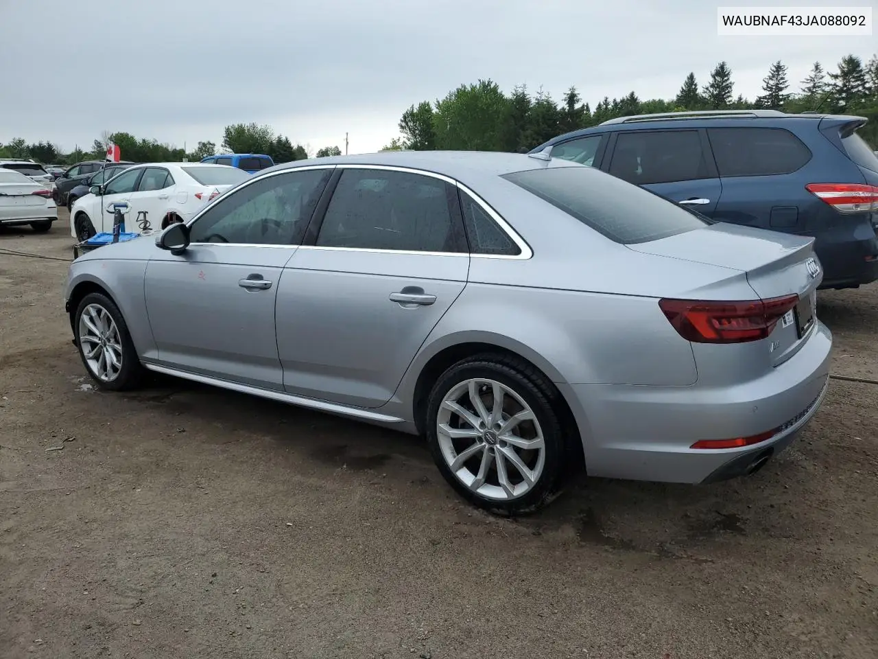 2018 Audi A4 Progressiv VIN: WAUBNAF43JA088092 Lot: 62750965