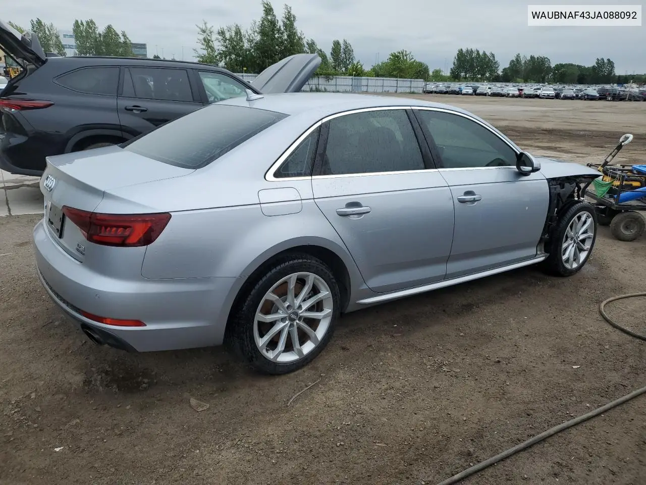 2018 Audi A4 Progressiv VIN: WAUBNAF43JA088092 Lot: 62750965