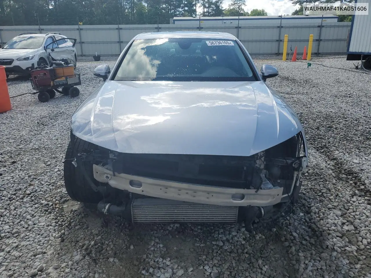 2019 Audi A4 Premium Plus VIN: WAUHMAF41KA051606 Lot: 56736165