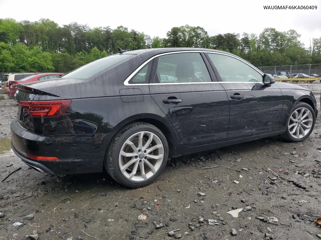 2019 Audi A4 Premium VIN: WAUGMAF46KA060409 Lot: 56839115